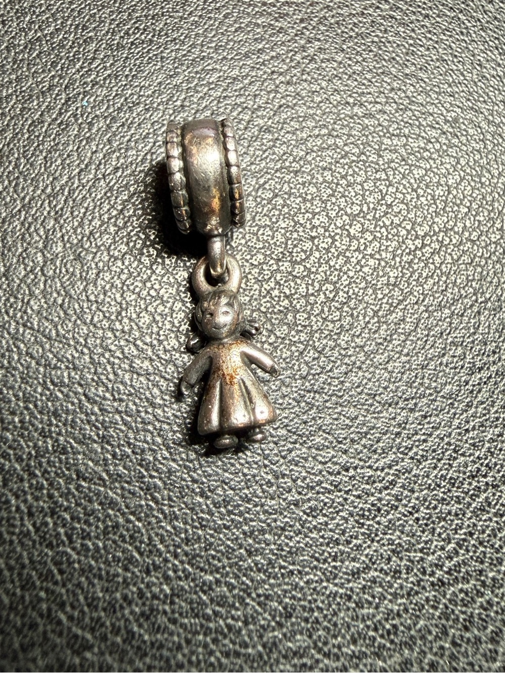 AUTHENTIC PANDORA S925 ALE My Little Girl Dangle Charm Pendant 790860